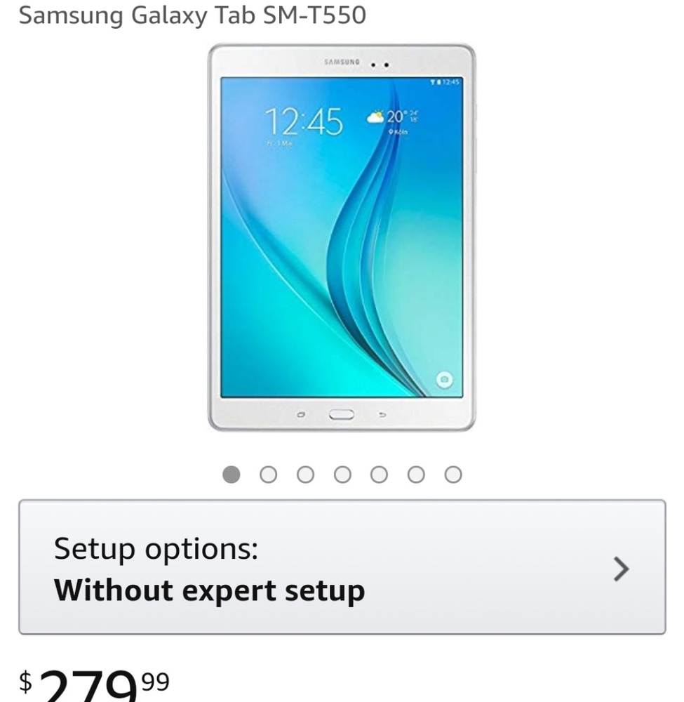 Samsung tablet new